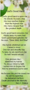 Bookmarker 2 - God's Good Hand